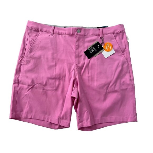 Puma 537788 Golf Dealer 8" Shorts Pink Mist ( 38 ) - Picture 4 of 5